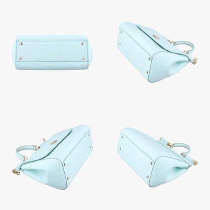 Sicily Green Leather 40 Shoulder Bag