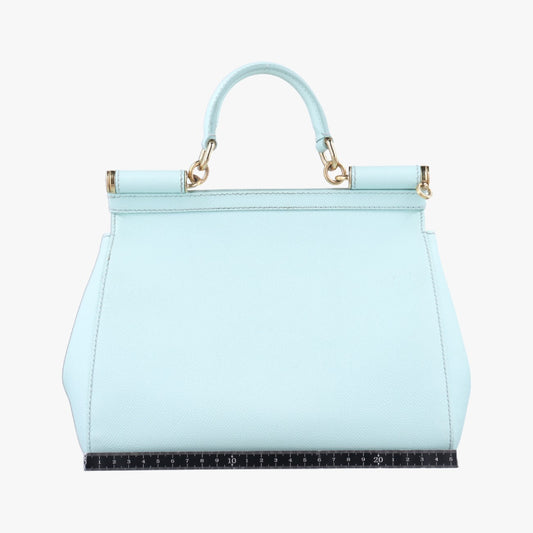 Sicily Green Leather 40 Shoulder Bag