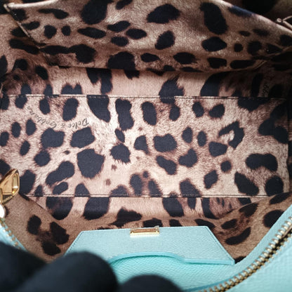 Sicily Green Leather 40 Shoulder Bag