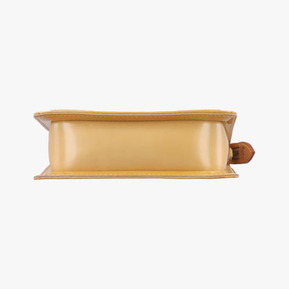 LOUIS VUITTON Motto Yellow Vernis M91059TH0014 Shoulder Bag