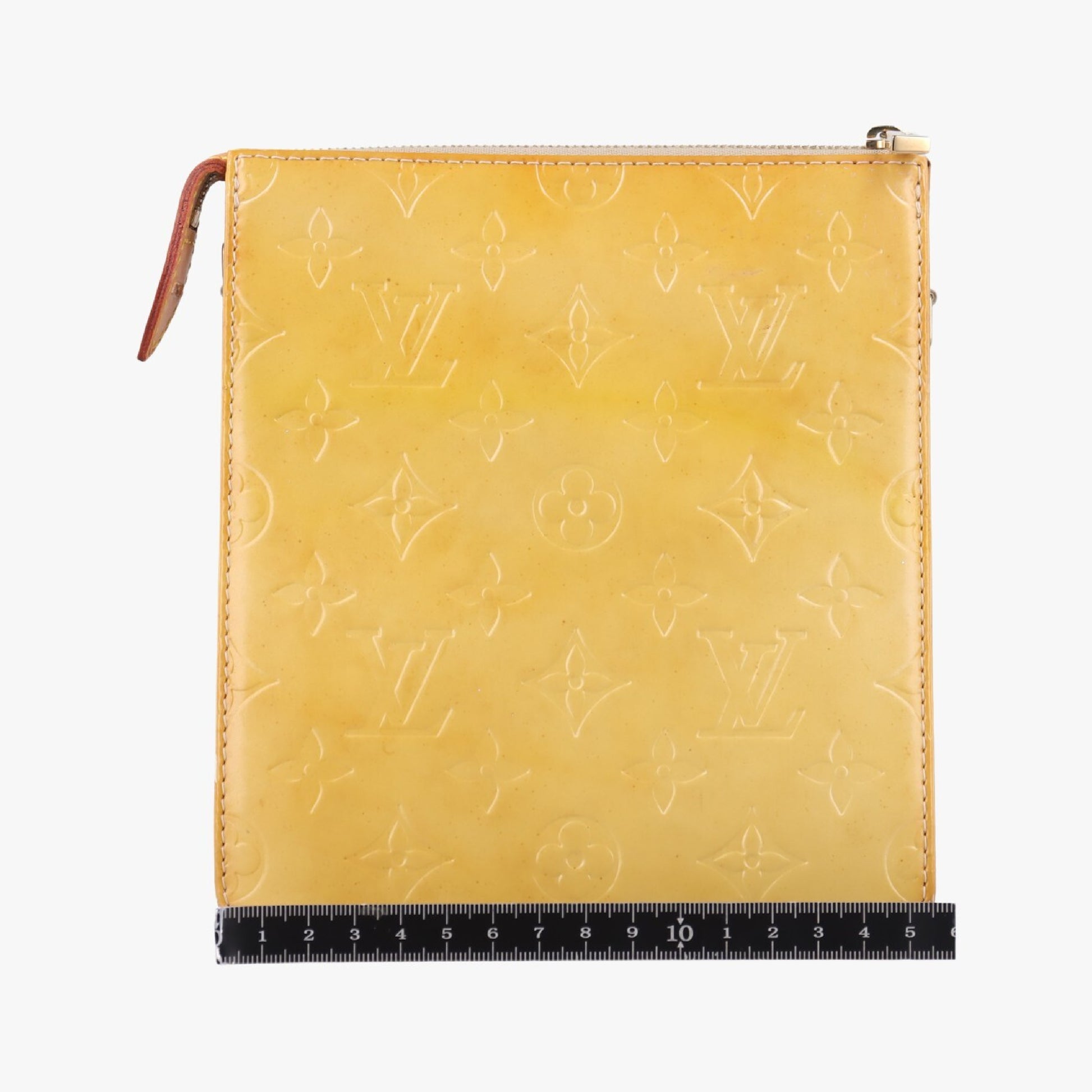 LOUIS VUITTON Motto Yellow Vernis M91059TH0014 Shoulder Bag