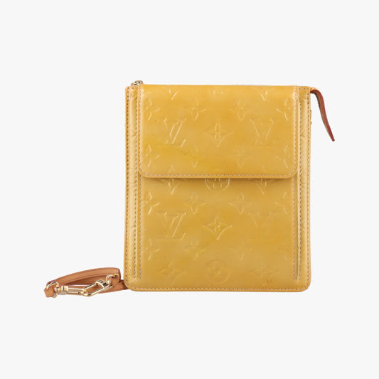 LOUIS VUITTON Motto Yellow Vernis M91059TH0014 Shoulder Bag