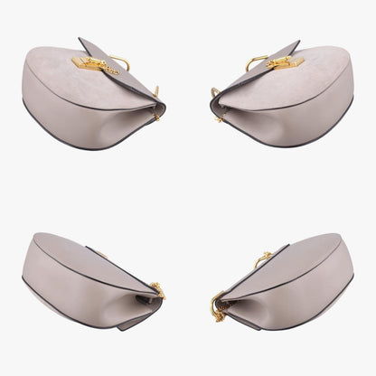 Chloe Drew Gray Leather 01 17 70 65 6 Shoulder Bag