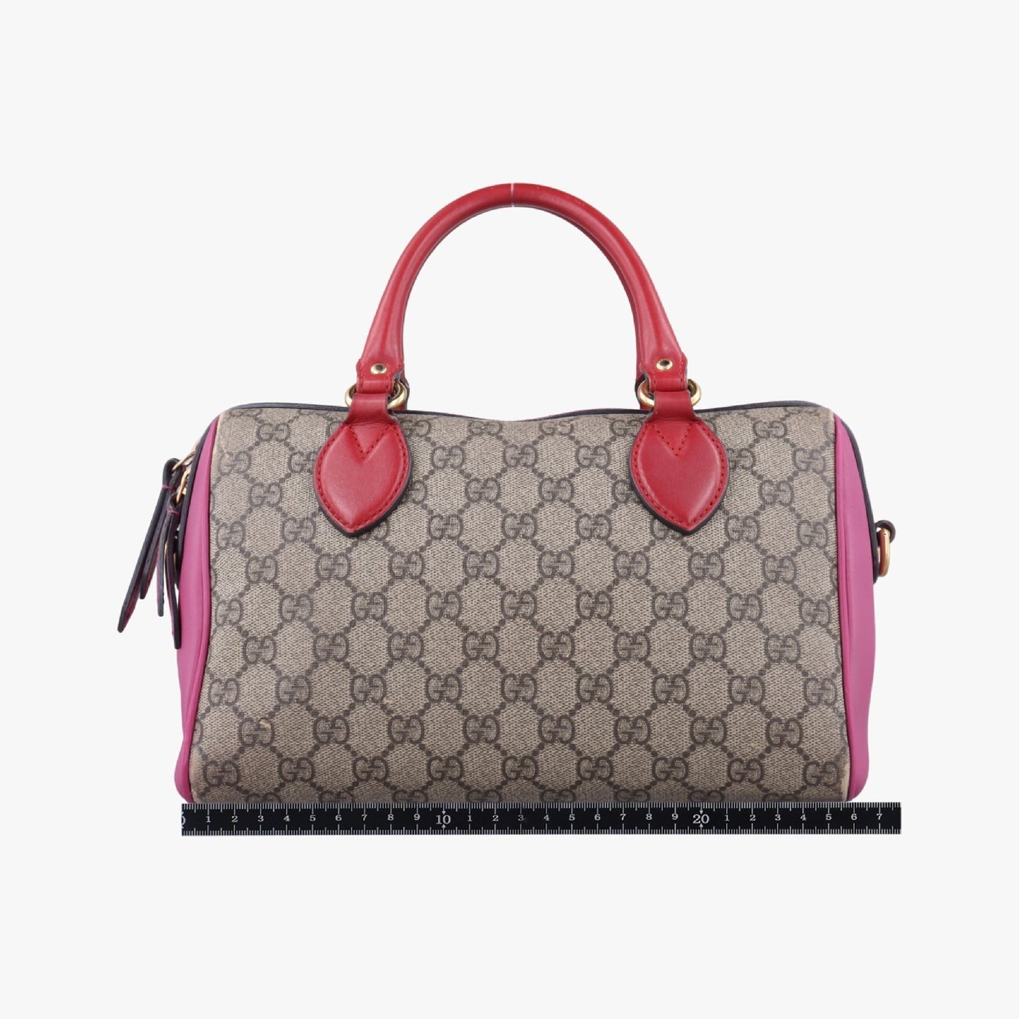 GUCCI GG Supreme Multicolor PVC Coated Canvas and Leather Shoulder Bag 409529B021942922