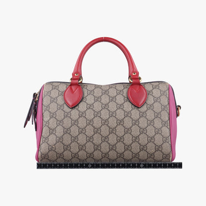 GUCCI GG Supreme Multicolor PVC Coated Canvas and Leather Shoulder Bag 409529B021942922