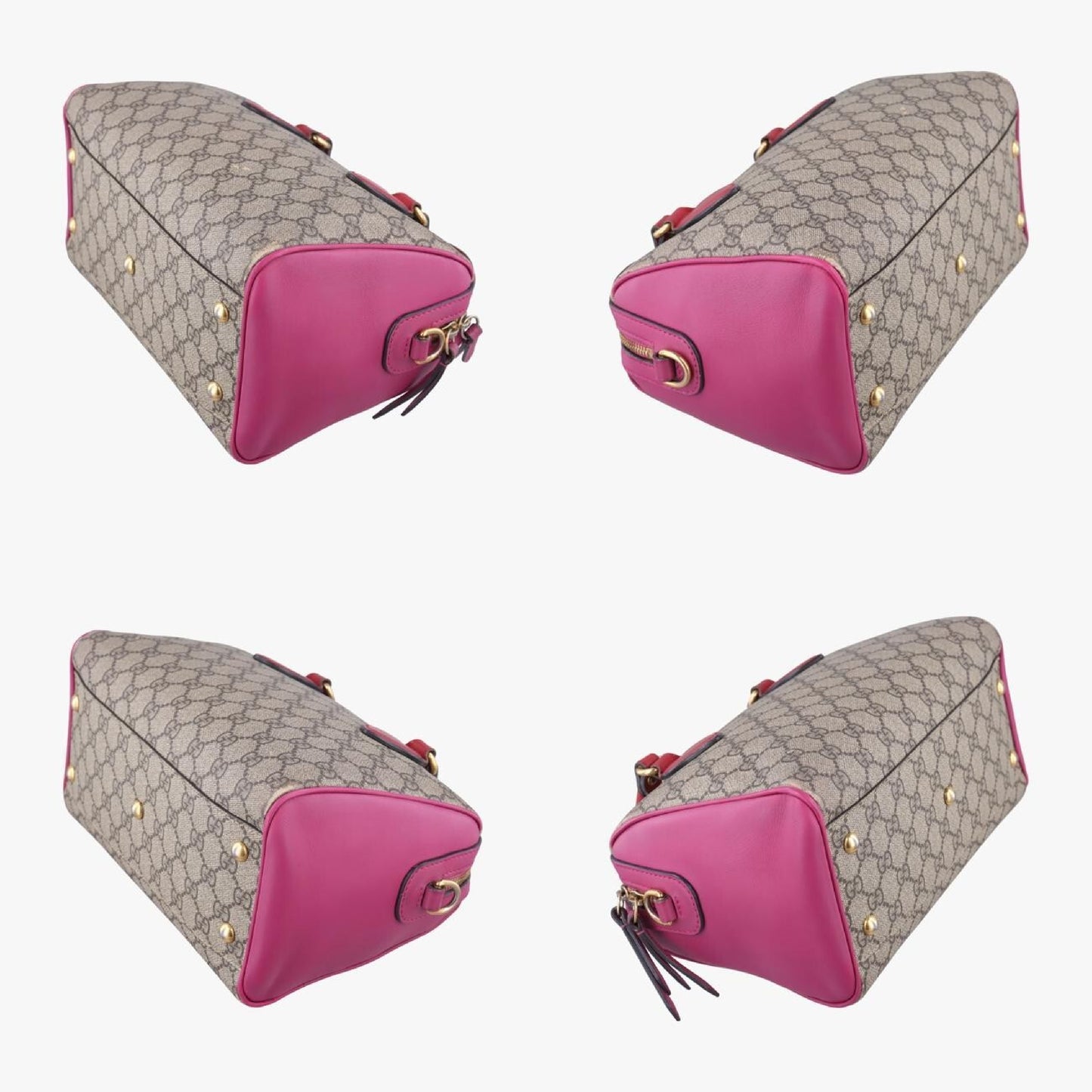 GUCCI GG Supreme Multicolor PVC Coated Canvas and Leather Shoulder Bag 409529B021942922