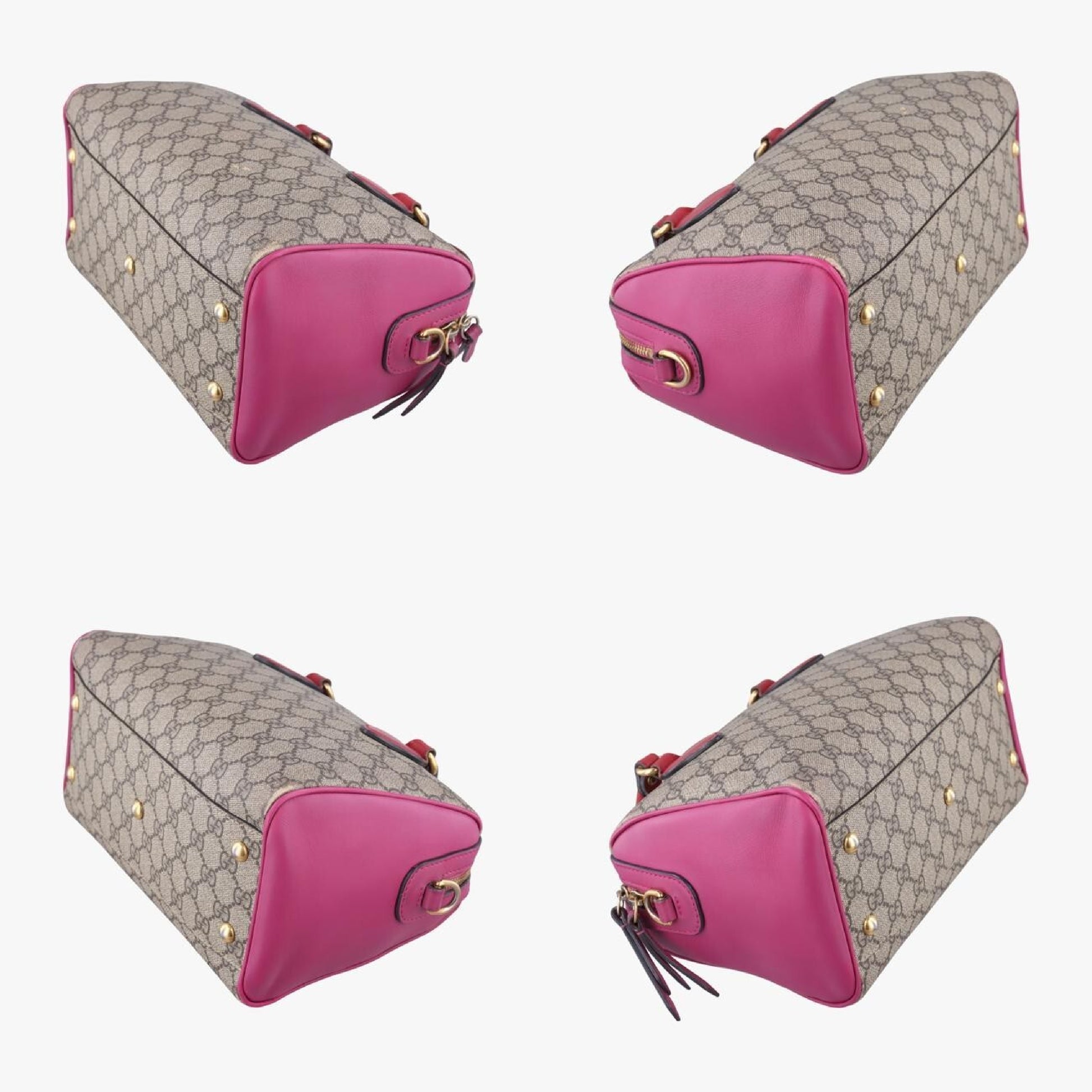 GUCCI GG Supreme Multicolor PVC Coated Canvas and Leather Shoulder Bag 409529B021942922