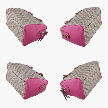 GUCCI GG Supreme Multicolor PVC Coated Canvas and Leather Shoulder Bag 409529B021942922