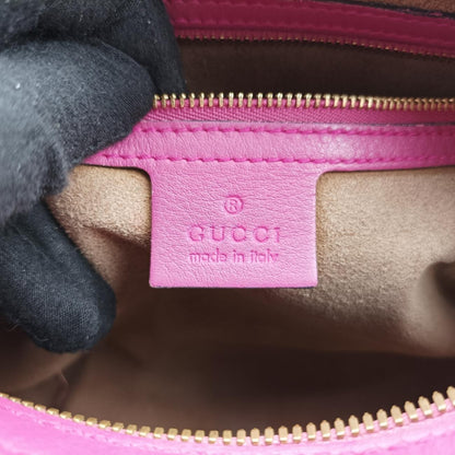 GUCCI GG Supreme Multicolor PVC Coated Canvas and Leather Shoulder Bag 409529B021942922