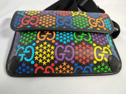 GUCCI GG Supreme Gucci Psychedelic Body Bag GG Supreme Shoulder Bag