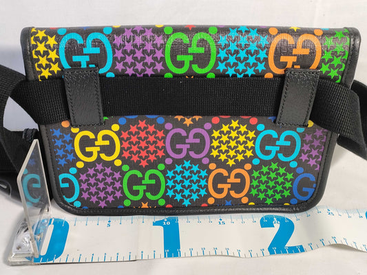 GUCCI GG Supreme Gucci Psychedelic Body Bag GG Supreme Shoulder Bag