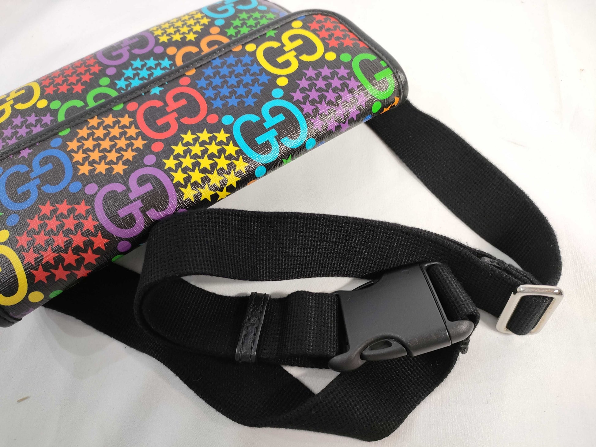 GUCCI GG Psychedelic GG Body Bag, Colorful Shoulder Bag