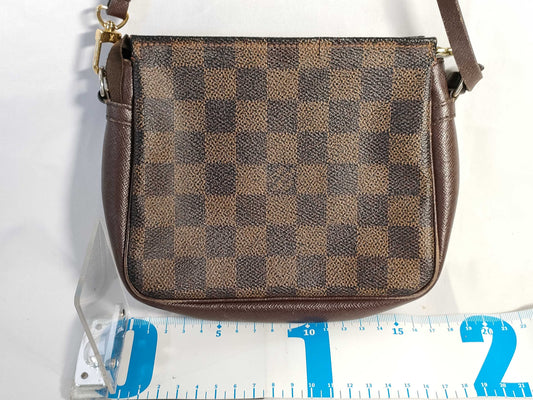 LOUIS VUITTON RFID verification not possible, serial number verification not possible, Damier Louis Vuitton Damier Truth handbag, accessory pouch, handbag