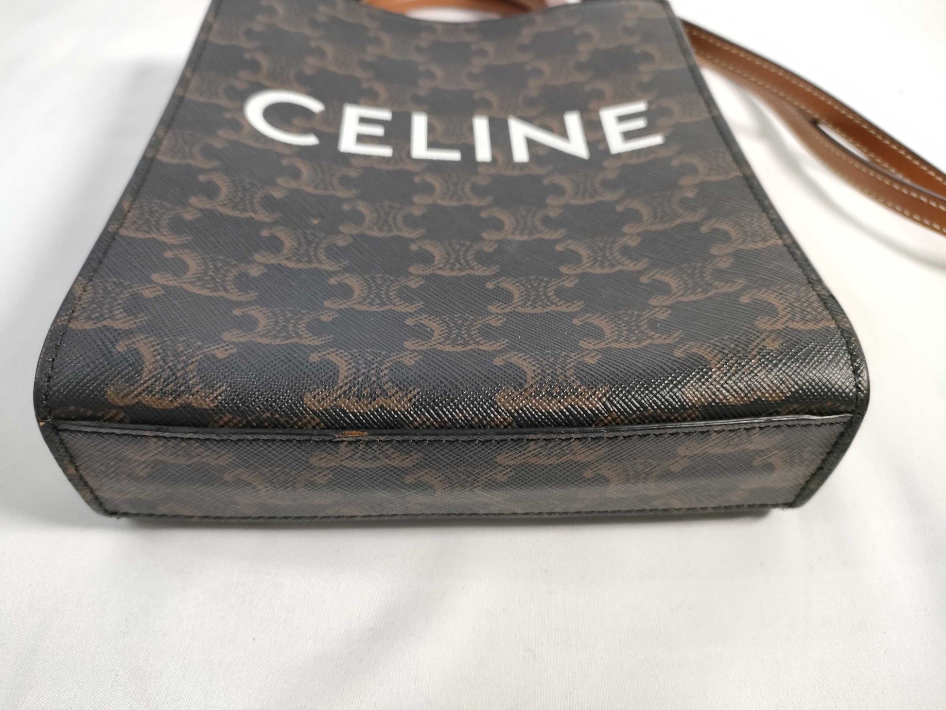 CELINE Vertical Cabas 2-way Shoulder Bag/Handbag