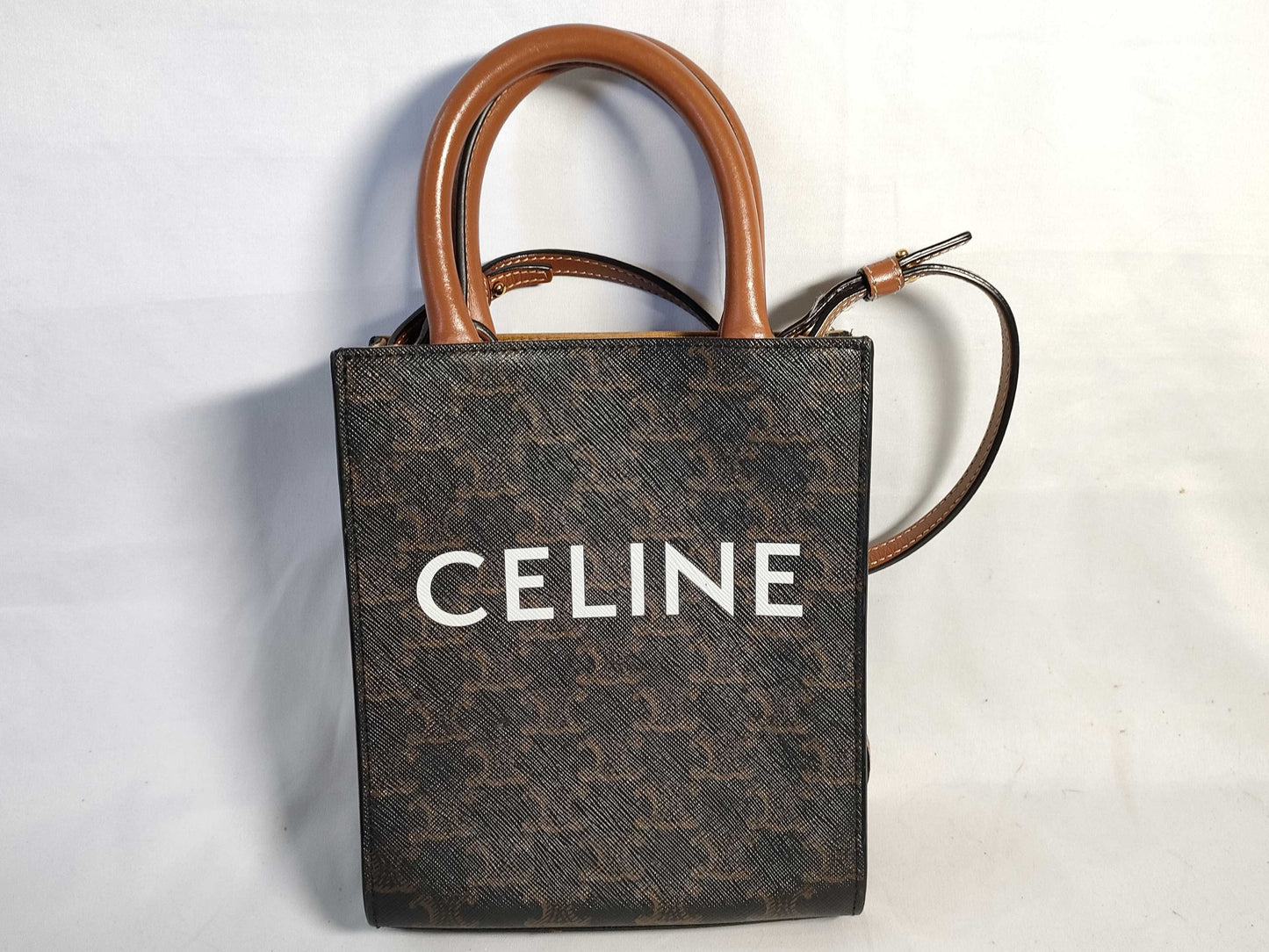 CELINE Vertical Cabas 2-way Shoulder Bag/Handbag