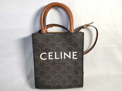 CELINE Vertical Cabas 2-way Shoulder Bag/Handbag