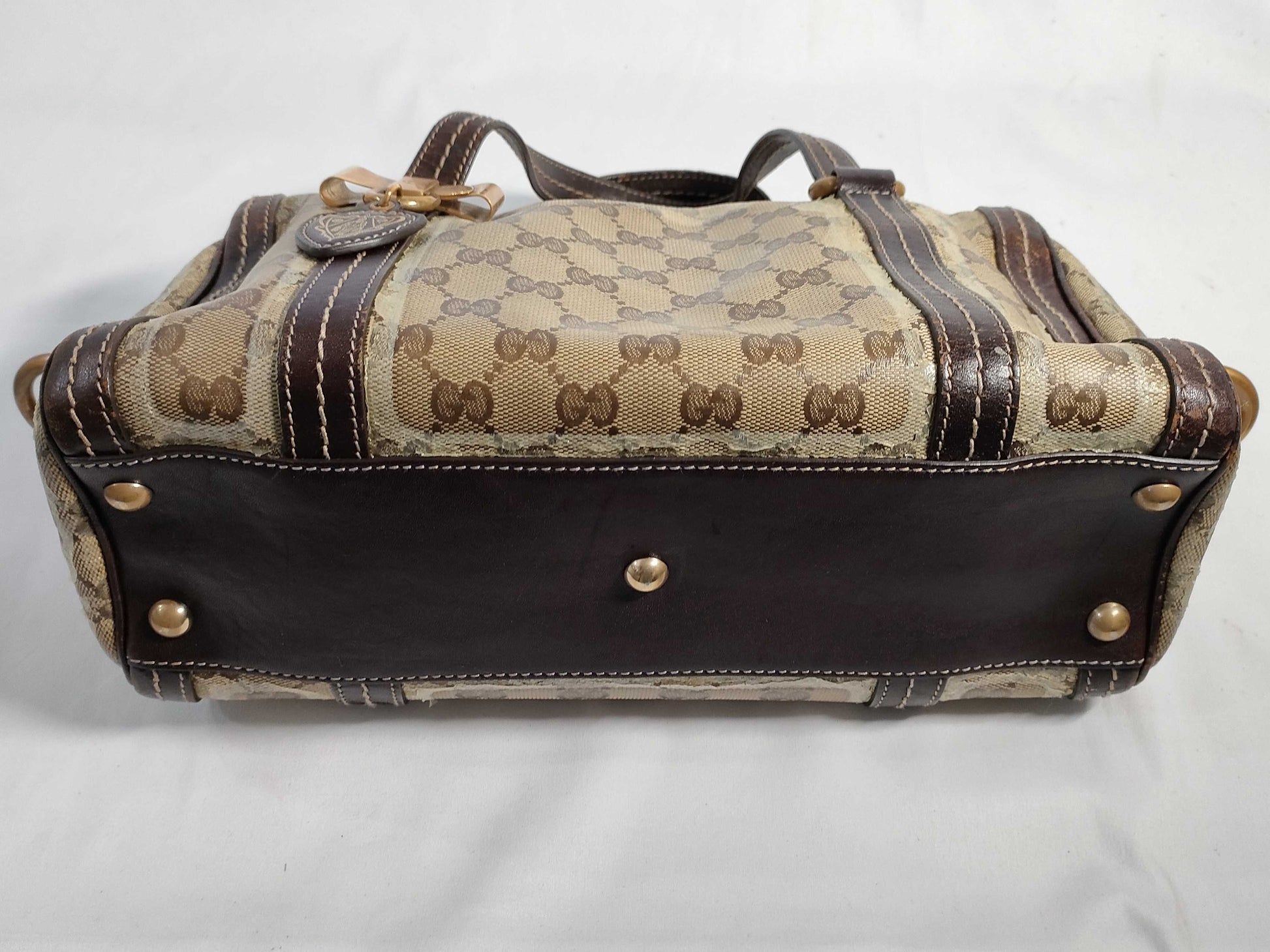 GUCCI GG Gucci Duchessa Handbag Boston Bag GG Handbag