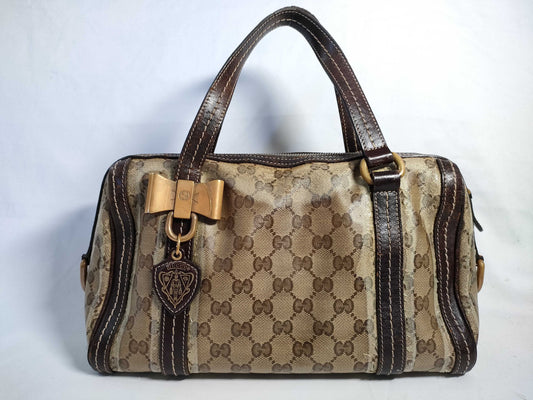 GUCCI GG Gucci Duchessa Handbag Boston Bag GG Handbag
