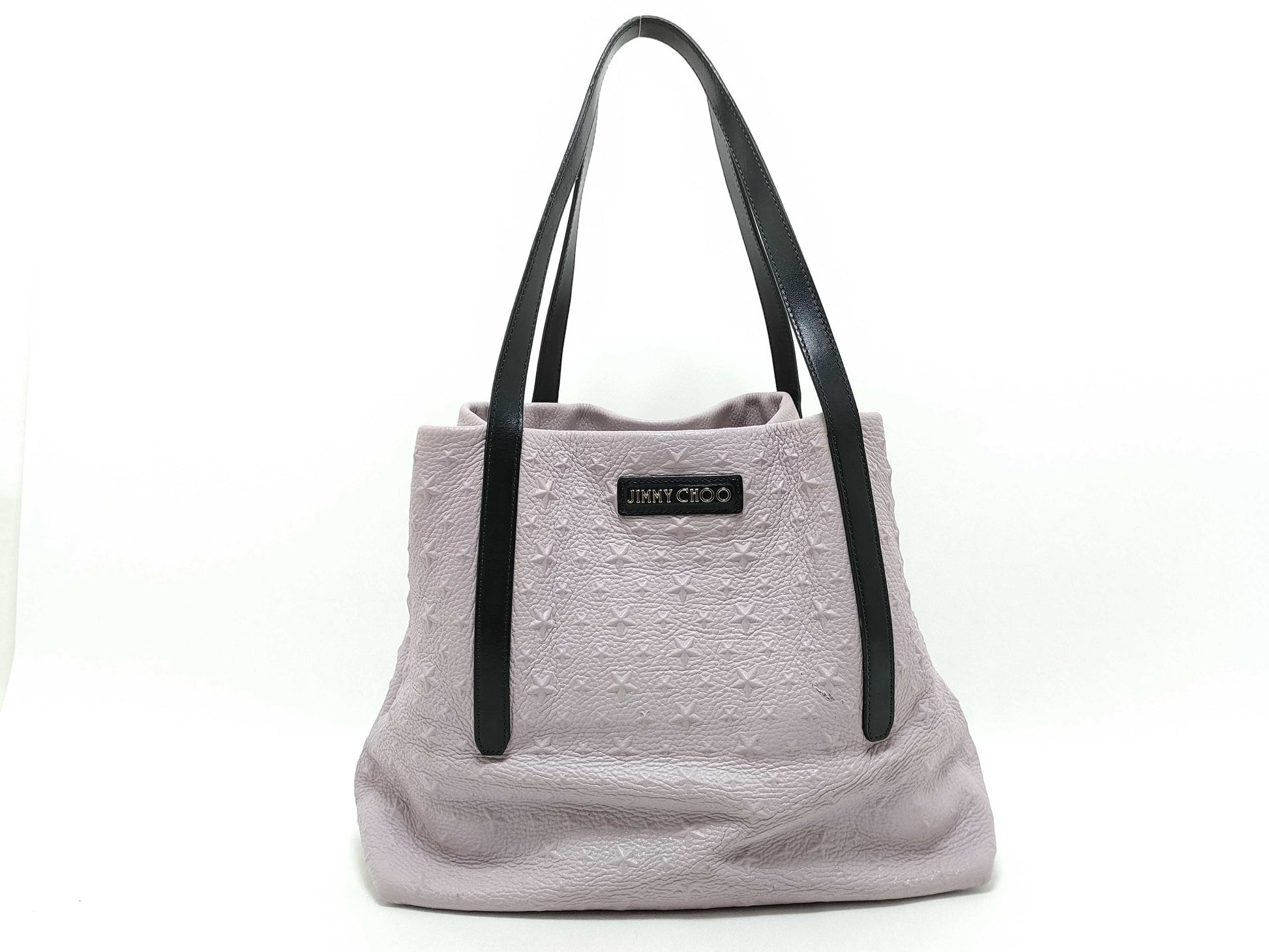 JIMMY CHOO Pimlico Tote Bag Embossed Tote Bag