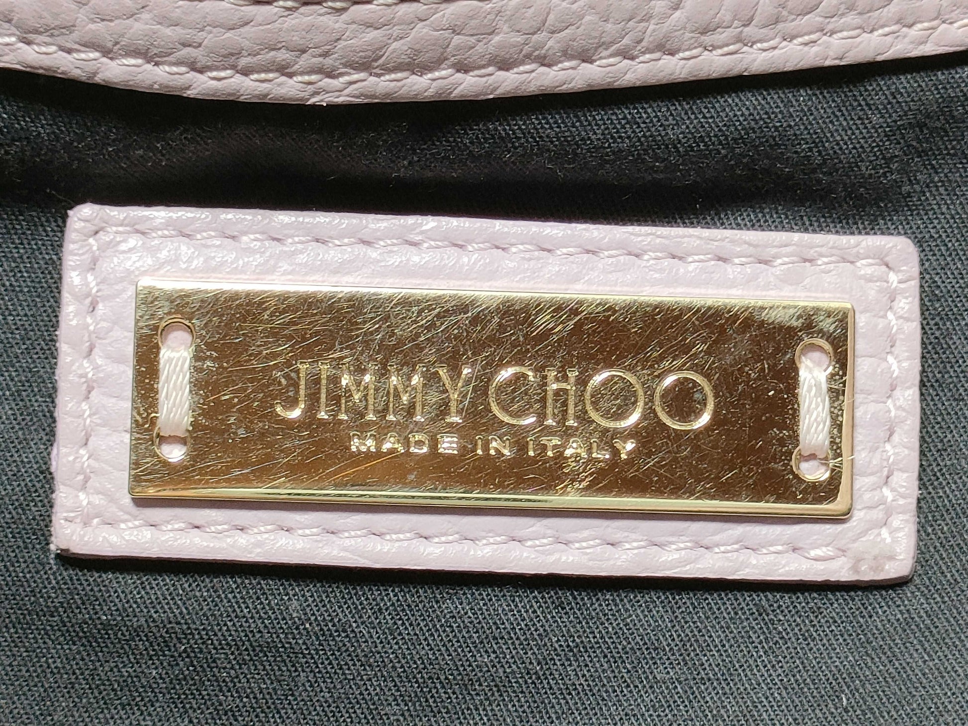 JIMMY CHOO Pimlico Tote Bag Embossed Tote Bag