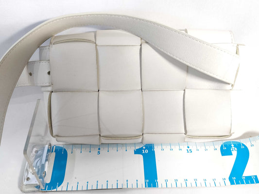 BOTTEGA VENETA Cassette Body Bag Maxi Intrecciato Shoulder Bag
