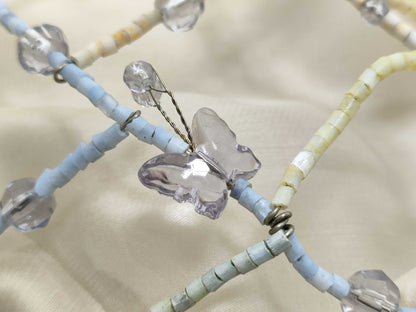 BOTTEGA VENETA Organza Wire Handbag with Beads