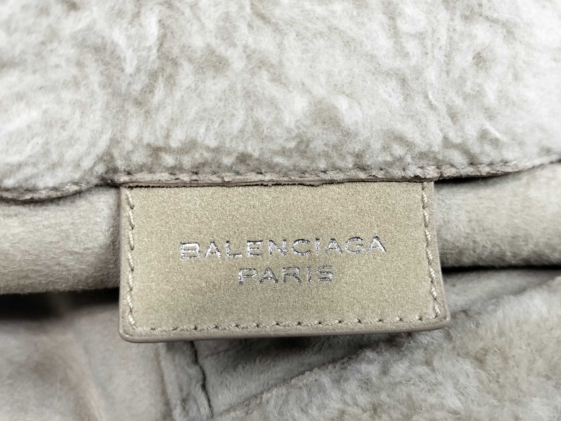 BALENCIAGA Paper Tote Bag Mouton Tote Bag