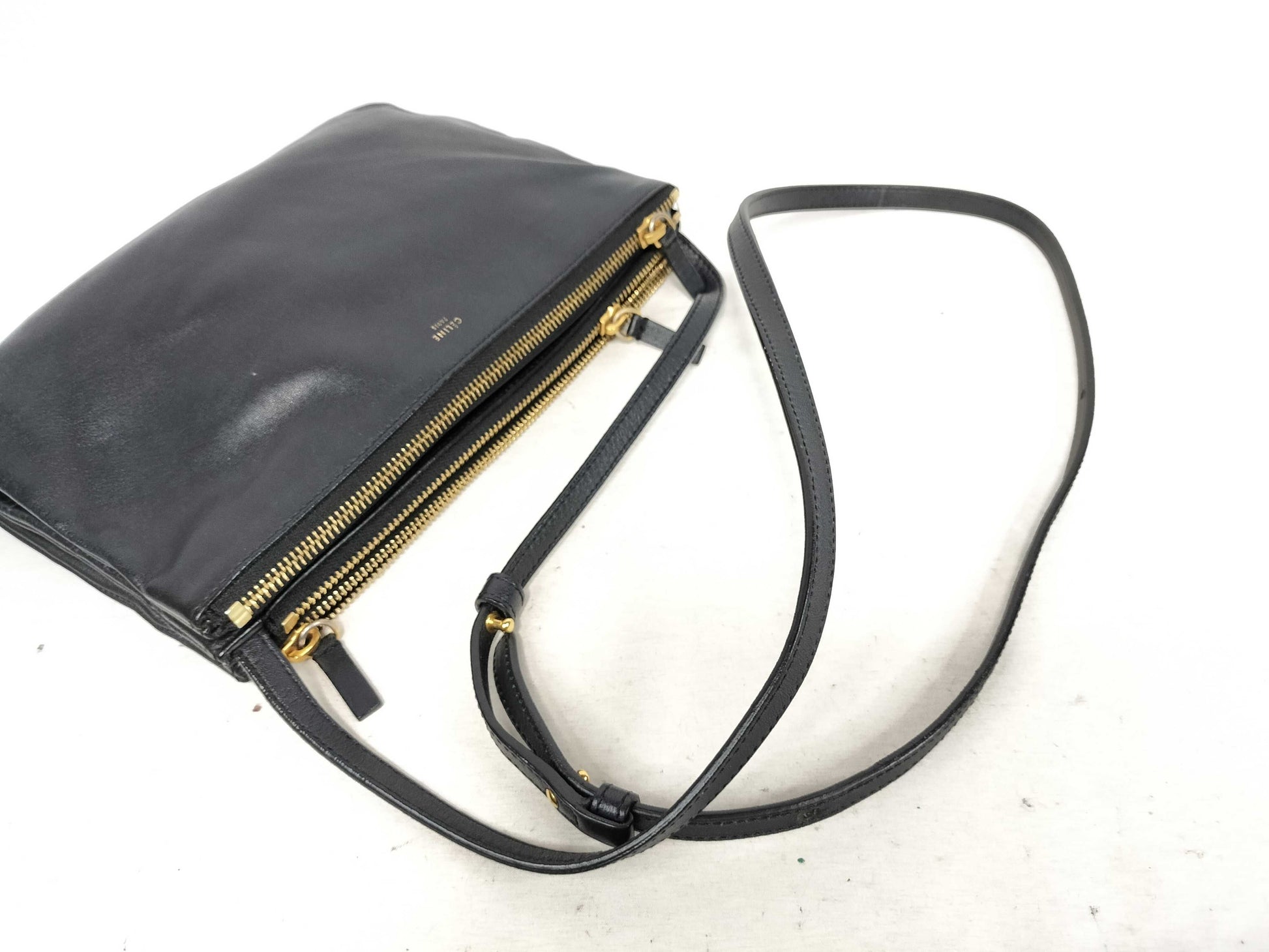 CELINE Trio Shoulder Bag Shoulder Bag