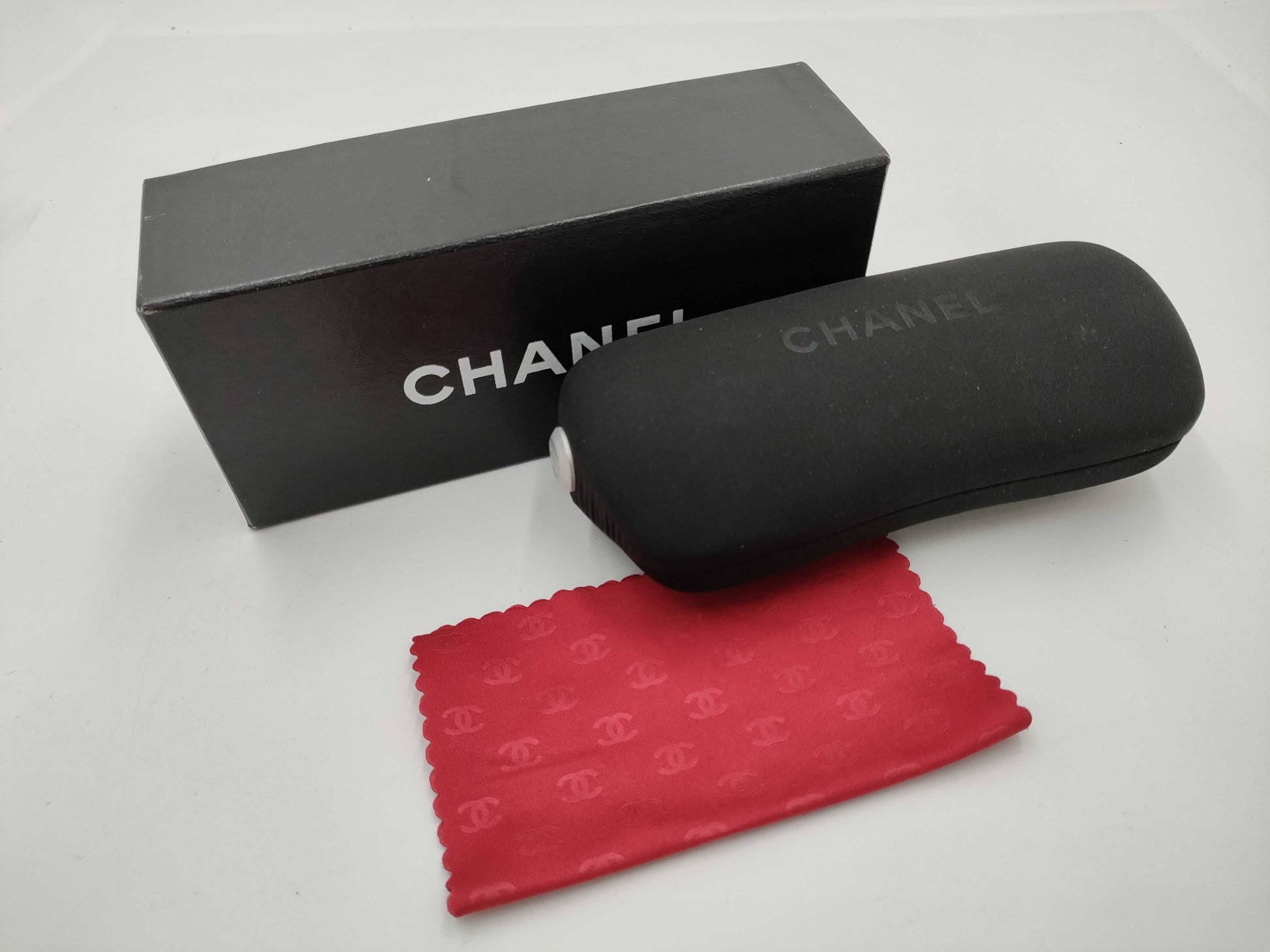  CHANEL Coco Mark Rimless Vintage Sunglasses