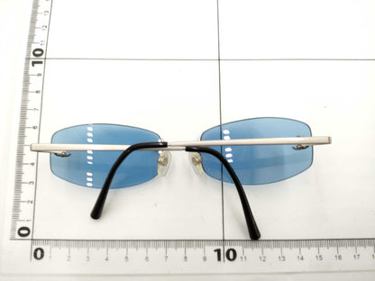  CHANEL Coco Mark Rimless Vintage Sunglasses