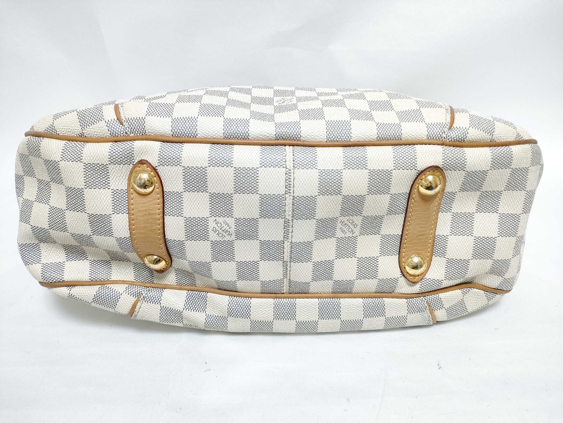 LOUIS VUITTON RFID Unverifiable MI2170 Damier Azur LOUIS VUITTON Damier Azur Galliera PM N55215 MI2170 Handbag