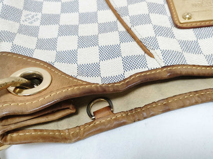 LOUIS VUITTON RFID Unverifiable MI2170 Damier Azur LOUIS VUITTON Damier Azur Galliera PM N55215 MI2170 Handbag