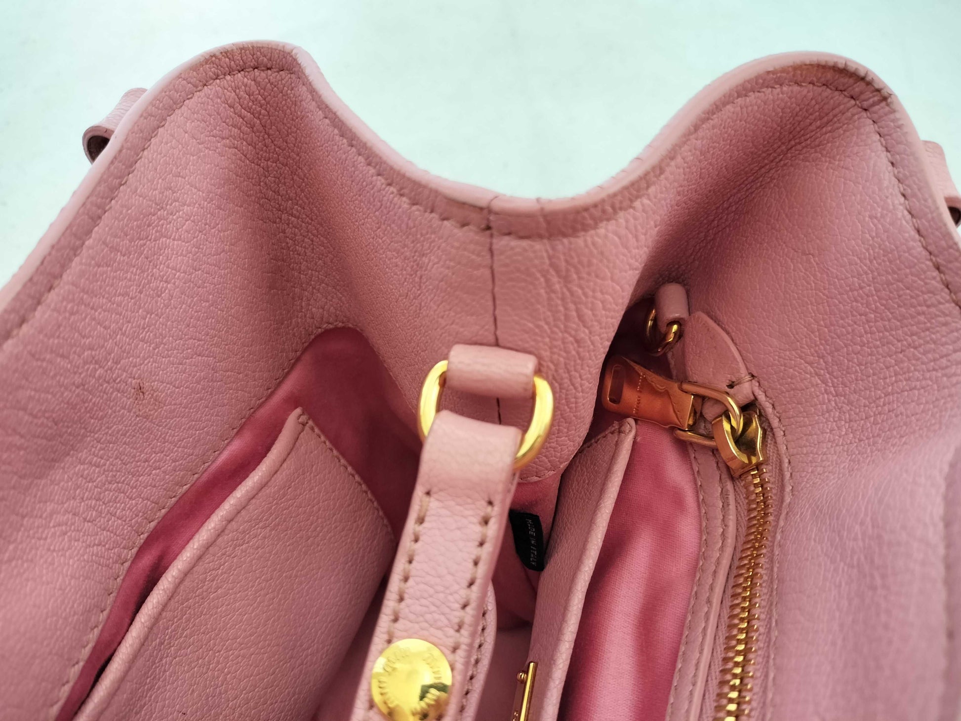 Miu Miu Miu Miu Pink Handbag with Card