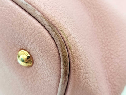 Miu Miu Miu Miu Pink Handbag with Card