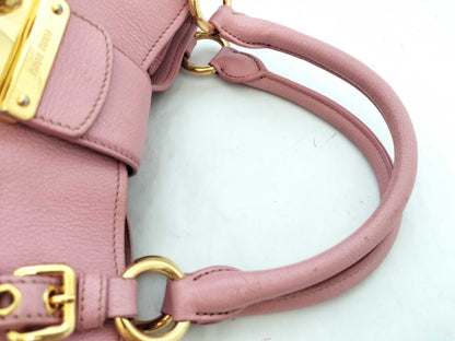 Miu Miu Miu Miu Pink Handbag with Card