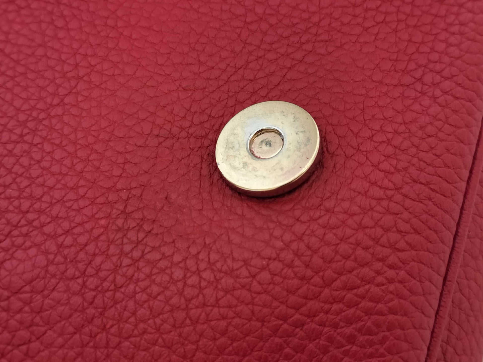 GUCCI GUCCI Double G Soho Chain Shoulder Bag Red Shoulder Bag