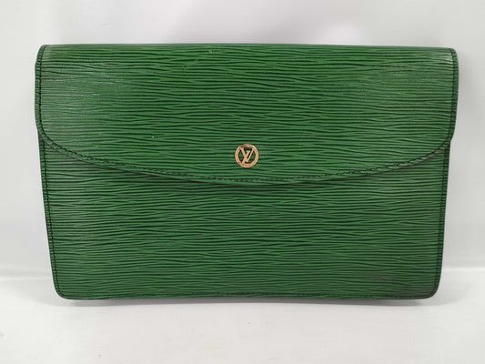 LOUIS VUITTON Epi Leather Clutch Bag