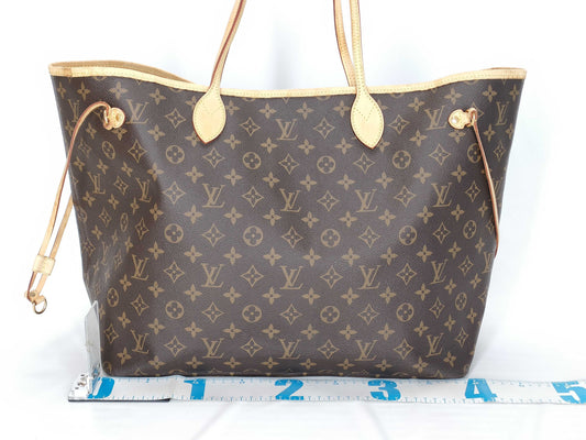 LOUIS VUITTON RFID Unverifiable Monogram Louis Vuitton Neverfull GM Tote Bag M40157