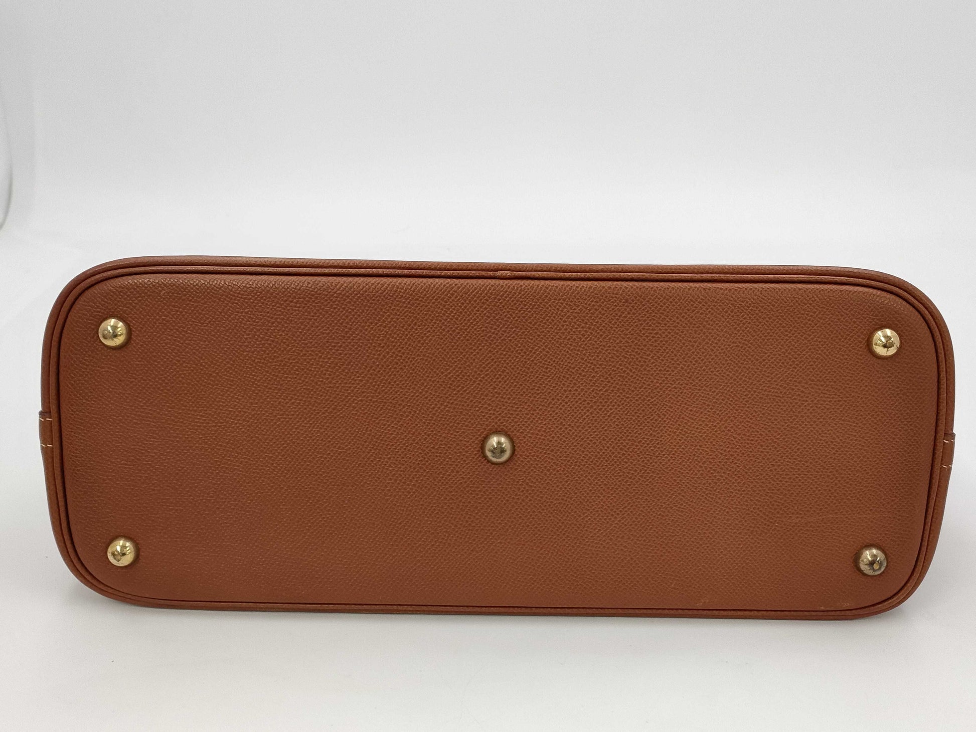 HERMES Bolide 35 Couchvel Gold Handbag with B Strap