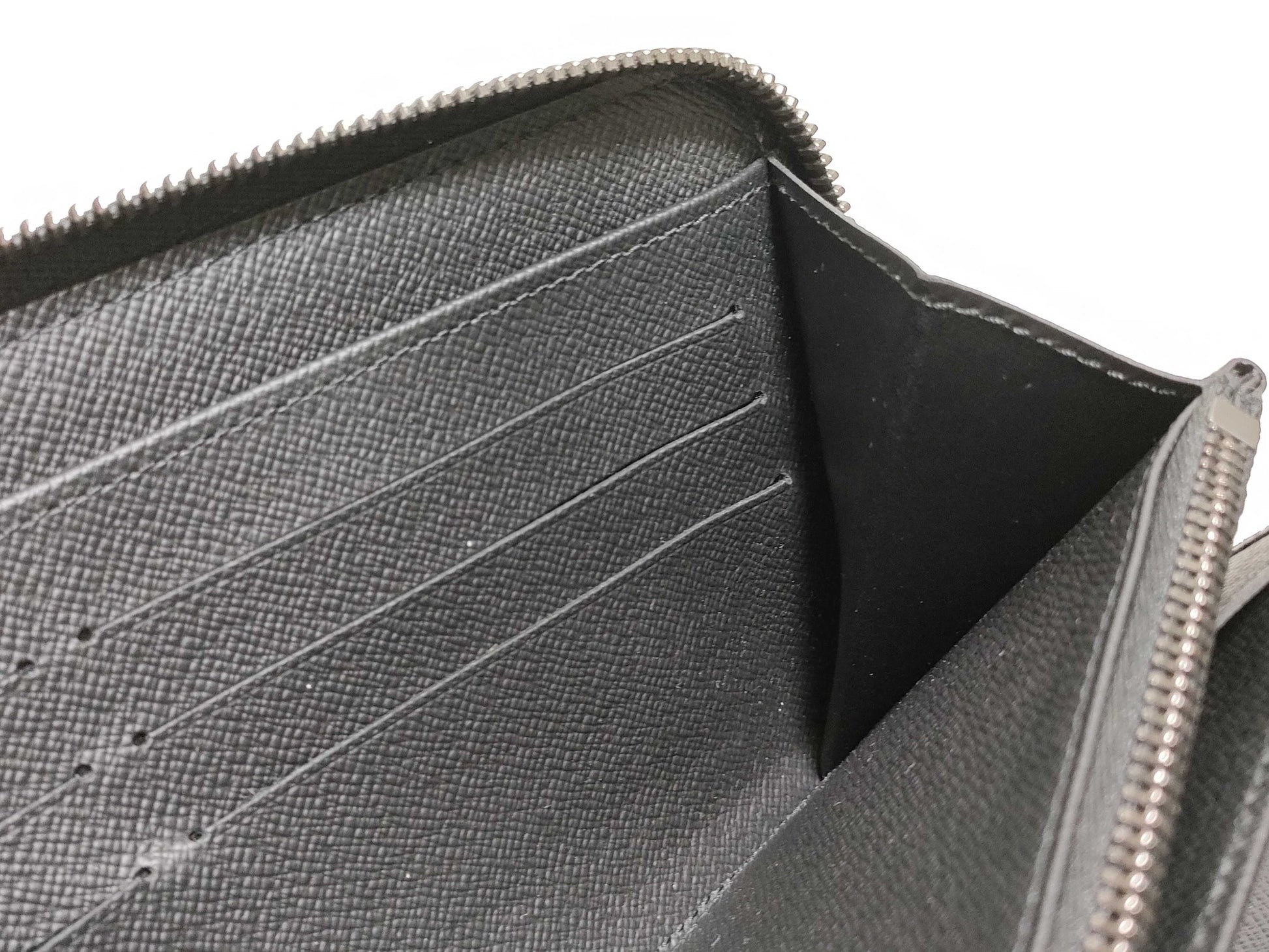 LOUIS VUITTON RFID confirmed, serial number not confirmed, Monogram Louis Vuitton Zippy Organizer NM Monogram Eclipse M82081 RFID wallet