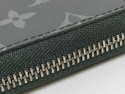 LOUIS VUITTON RFID confirmed, serial number not confirmed, Monogram Louis Vuitton Zippy Organizer NM Monogram Eclipse M82081 RFID wallet