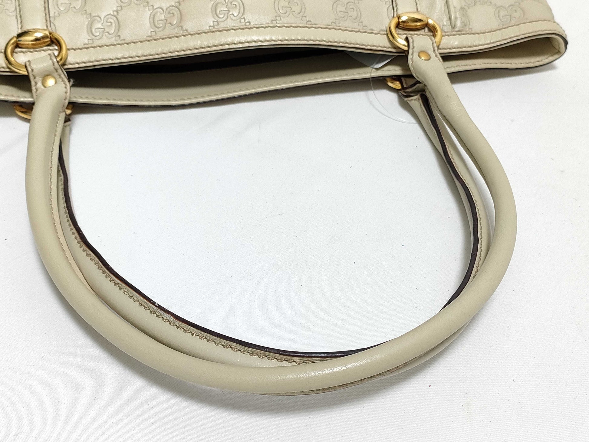 GUCCI Shima Ivory Tote Bag 161128