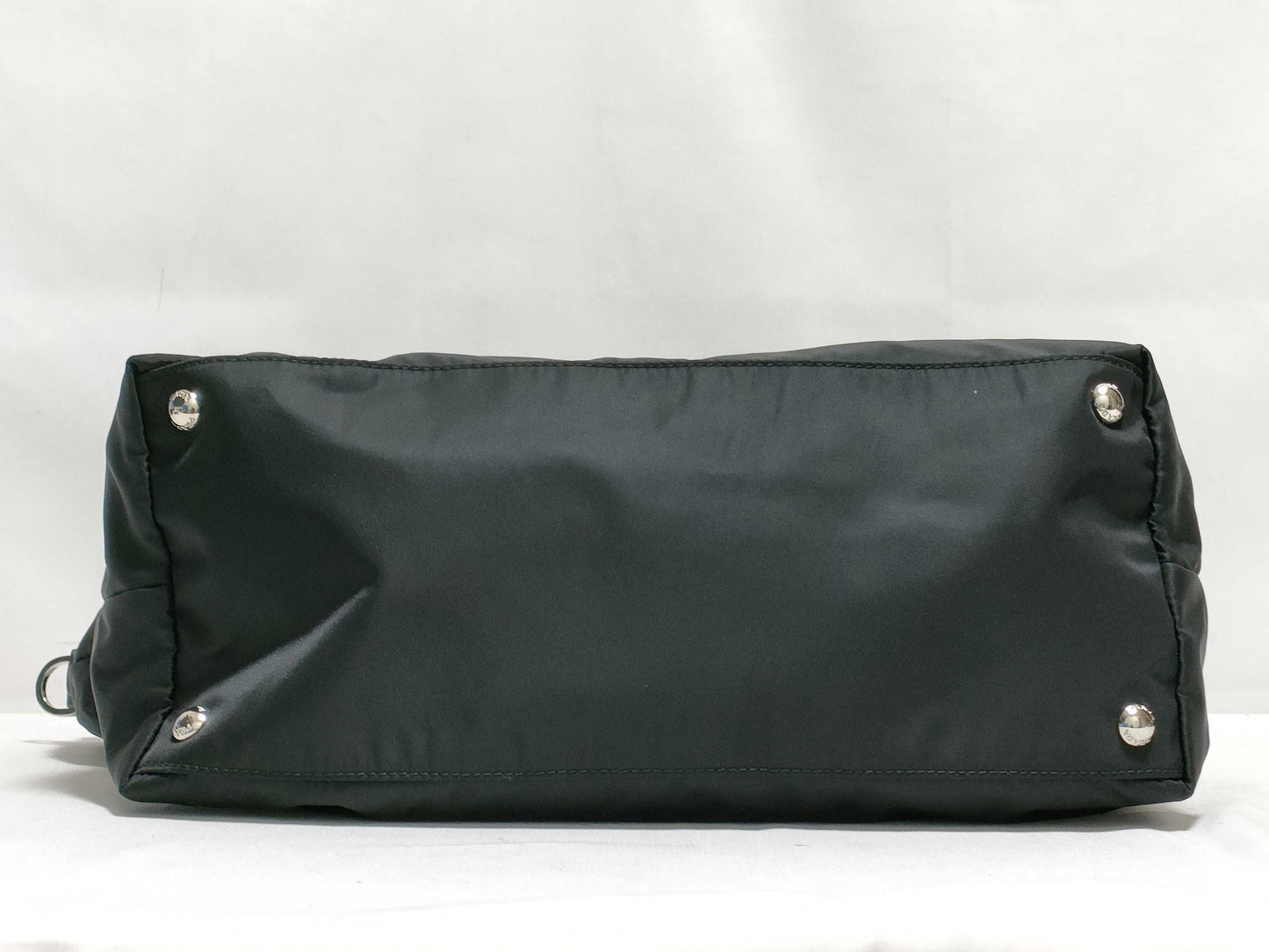 PRADA Nylon Prada Nylon Tote Bag Black br4842 with ST