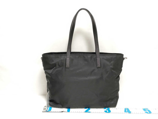PRADA Nylon Prada Nylon Tote Bag Black br4842 with ST