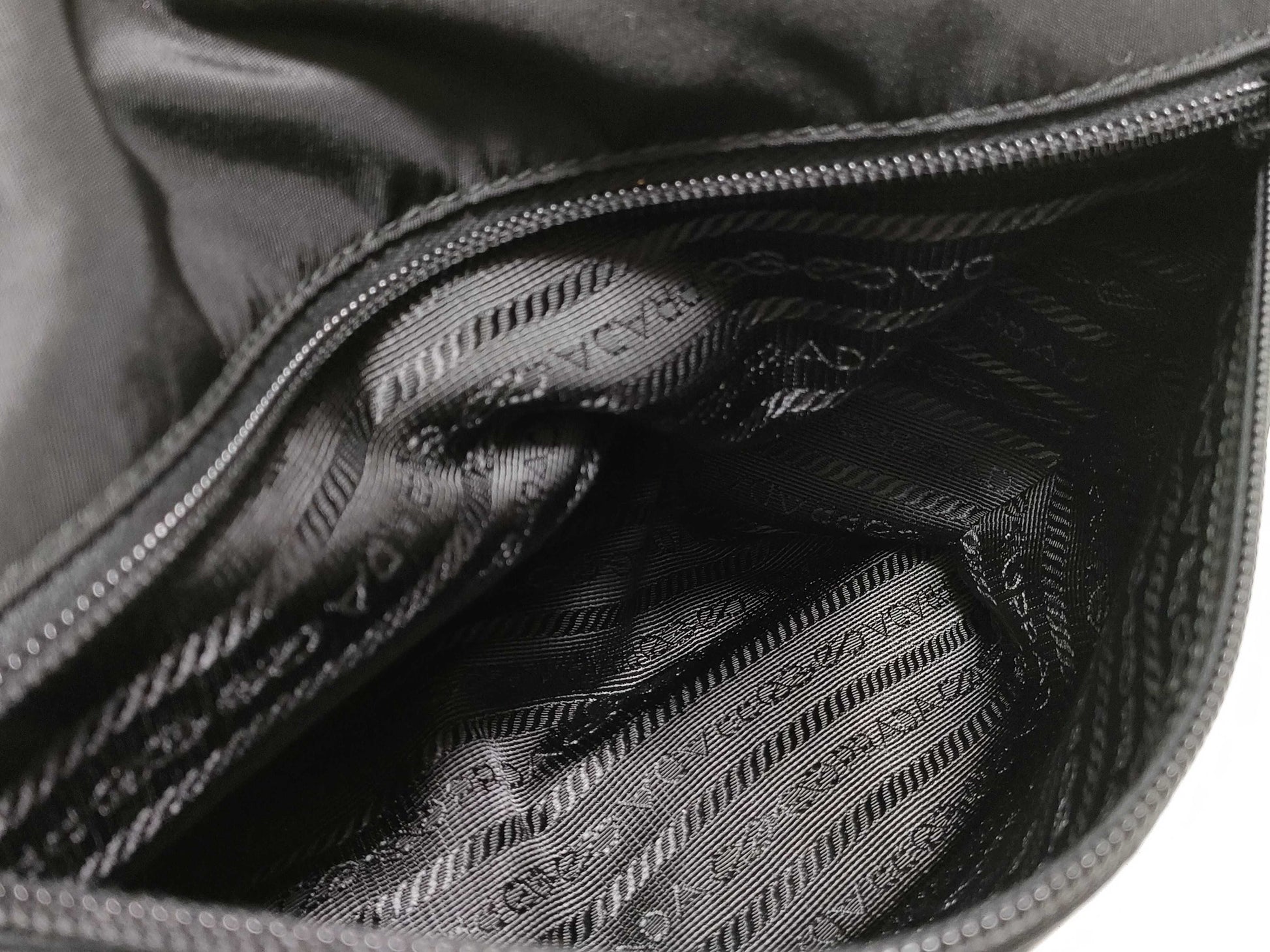 PRADA Nylon Prada Nylon Tote Bag Black br4842 with ST