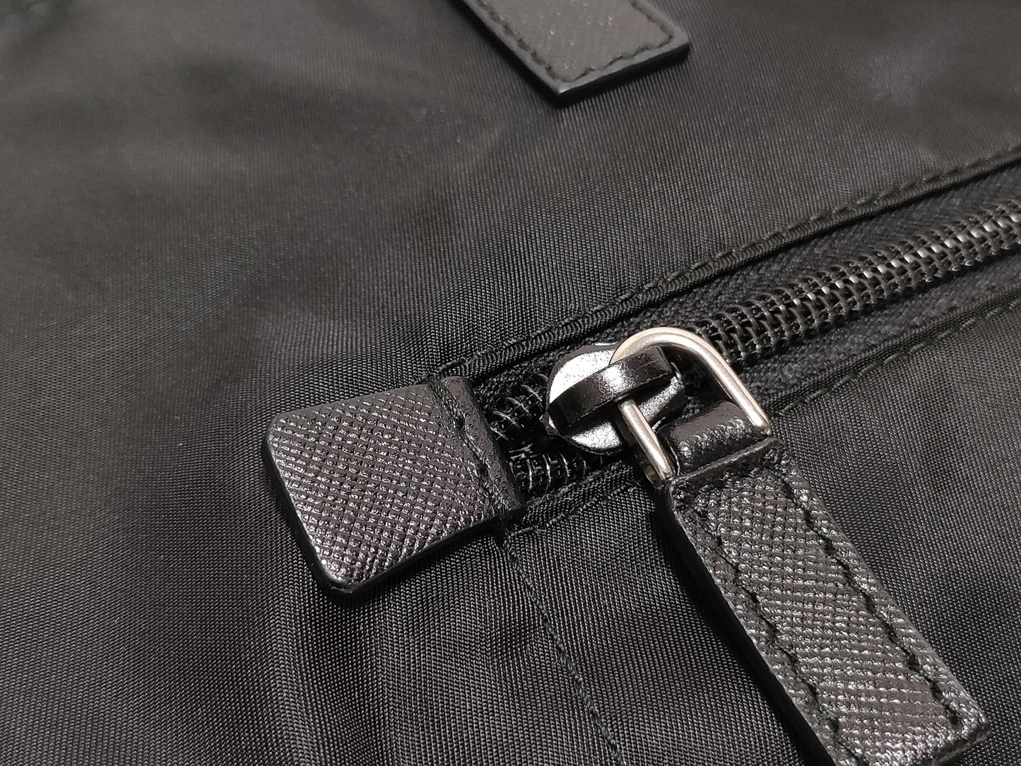PRADA Nylon Prada Nylon Tote Bag Black br4842 with ST