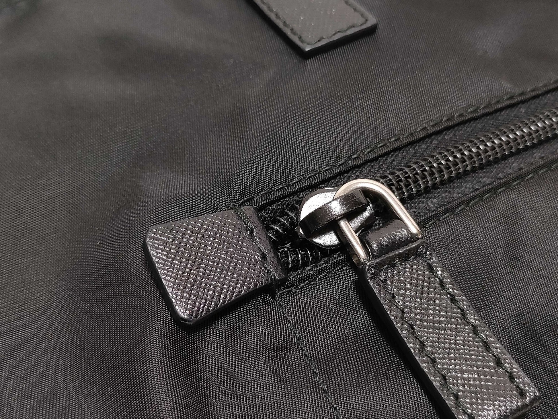 PRADA Nylon Prada Nylon Tote Bag Black br4842 with ST