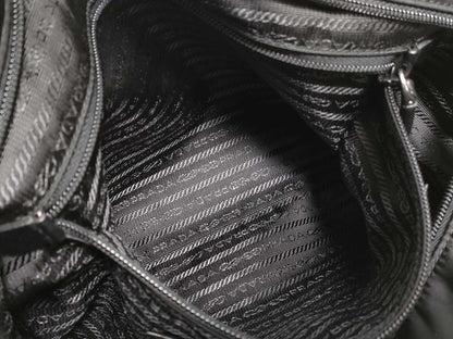 PRADA Nylon Prada Nylon Tote Bag Black br4842 with ST