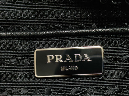 PRADA Nylon Prada Nylon Tote Bag Black br4842 with ST
