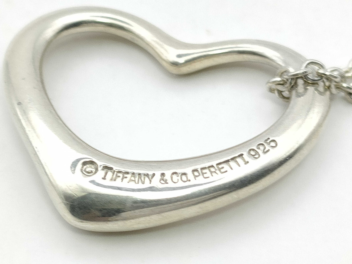 Tiffany & Co. Open Heart Tiffany Sv925 Necklace Open Heart Necklace